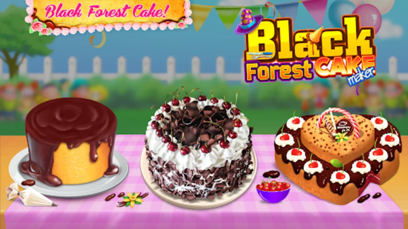 Black Forest Cake Maker for Android: Create Delicious Cakes