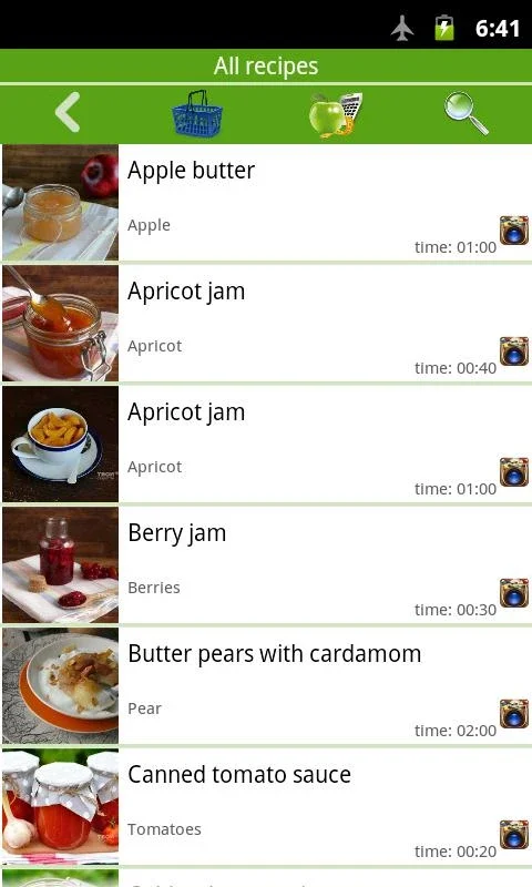 Canned Recipes for Android: Diverse Culinary Delights