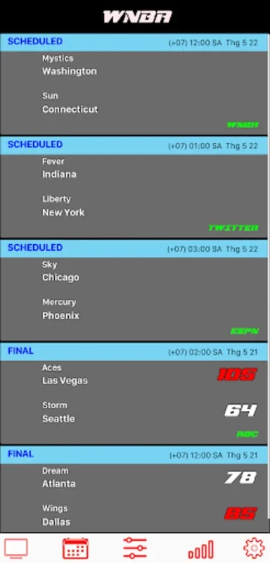 Dofu : Schedule And Live for Android - No Download Fees, Just HD Sports