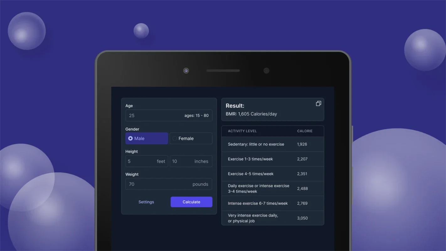 BMR Calculator for Android: Accurate BMR Insights