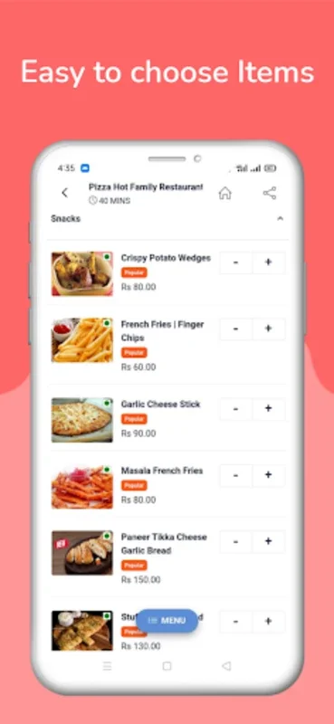 Pizza Hot - Food Delivery App for Android: Quick Ordering & Discounts