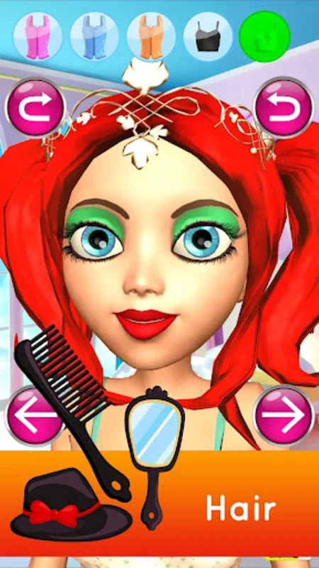 Princess 3D Salon for Android - Transform with Magic