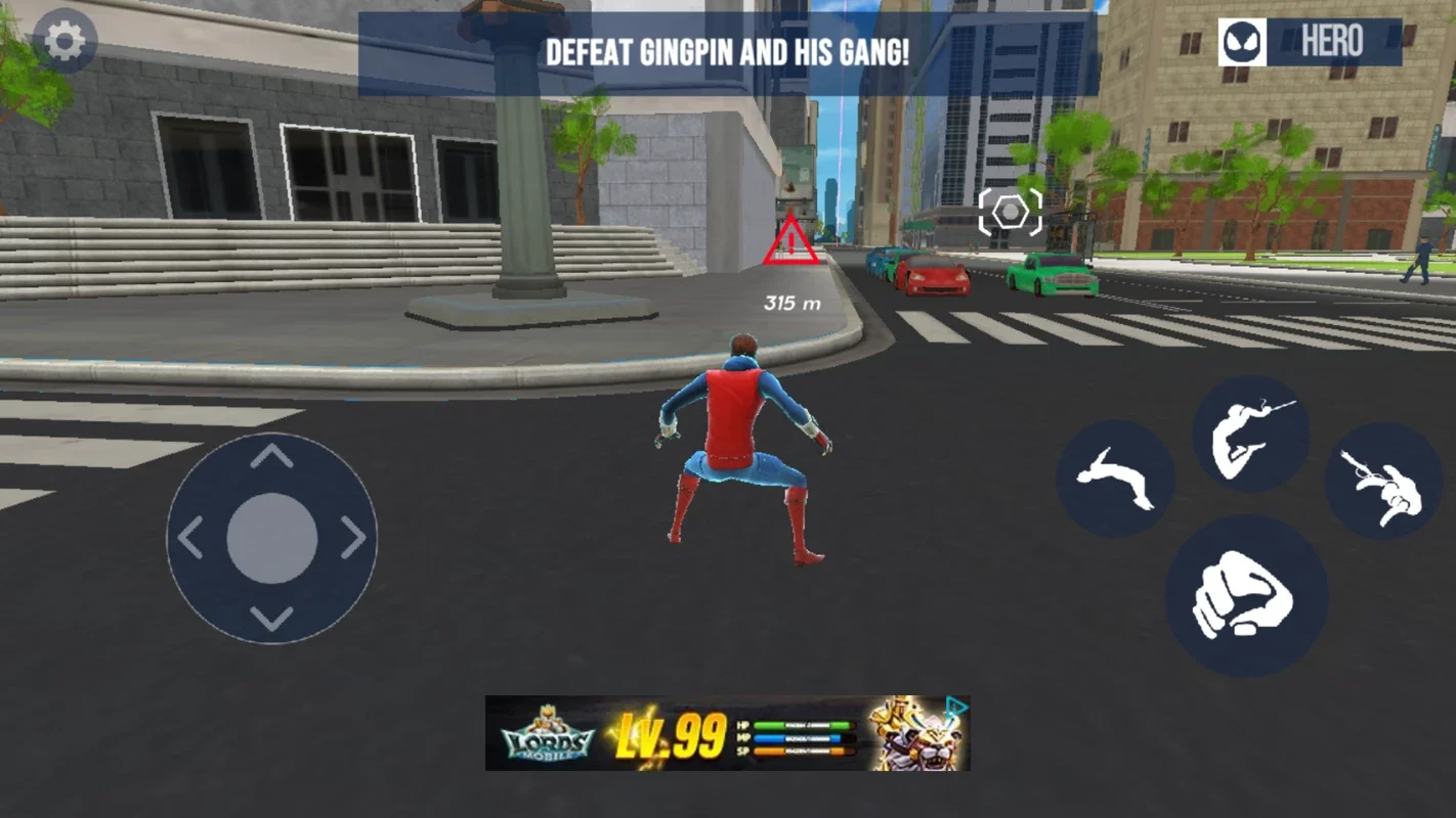 Spider Fighting: Hero Game for Android - City - Defending Adventure