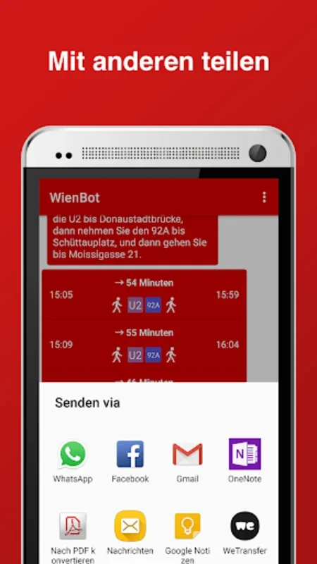 WienBot for Android - Your Digital Vienna Guide