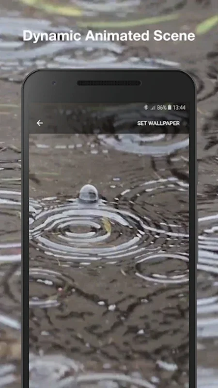 3d Rain Live Wallpaper for Android - Enhance Your Device