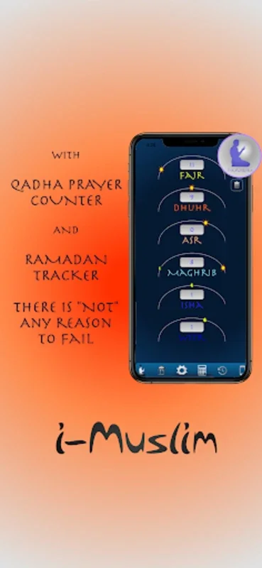 قضاء - Qadha Prayers Counter for Android: Effortless Prayer Tracking