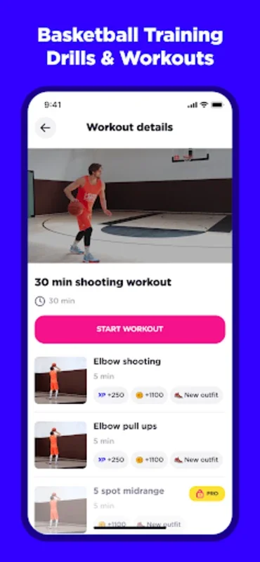 Level Up - Basketball Training for Android: Skill and Team Management