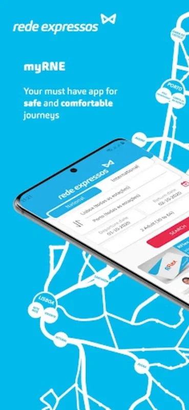 myRNE for Android - Seamless Travel with Progressive Discounts