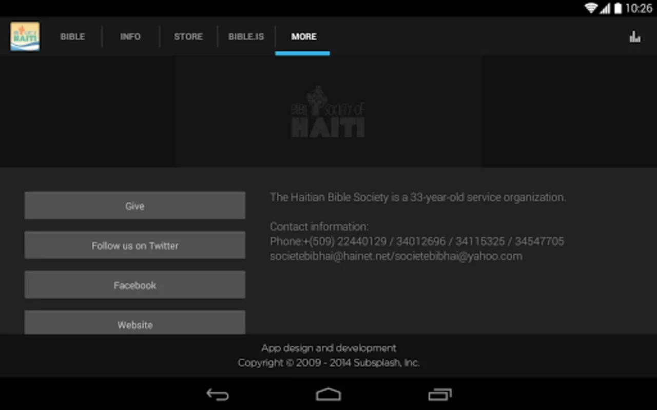 Haitian Bible Society for Android - Enrich Your Spiritual Life
