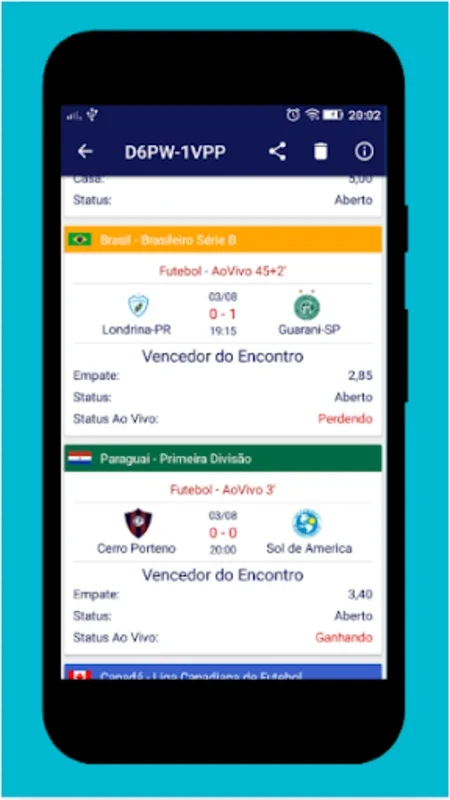 Central das Apostas for Android - Manage Bets with Ease