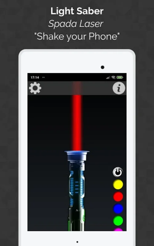 LightSaber Simulator for Android: Customize and Duel