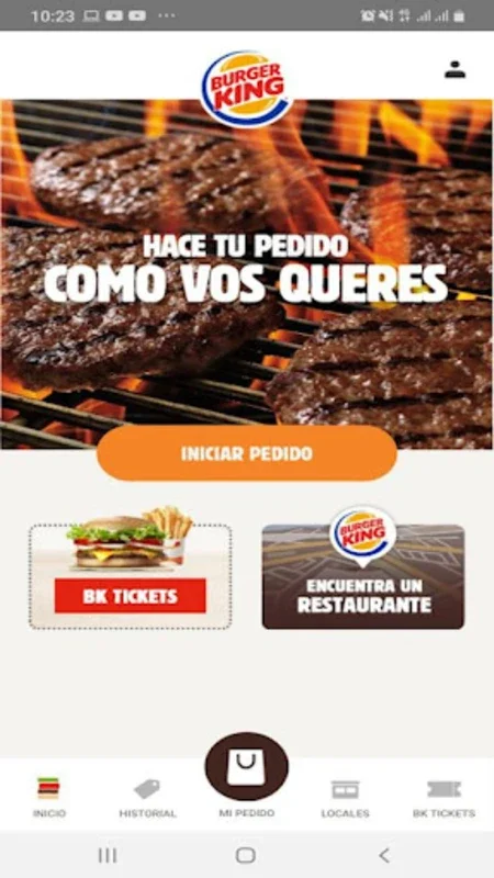 Burger King Paraguay for Android - Enjoy Discounts and Easy Ordering