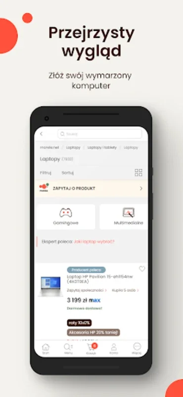 Morele.net for Android: Shop a Million Products Easily