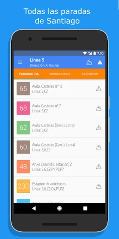 Santiago Bus for Android - Real-Time Info & More