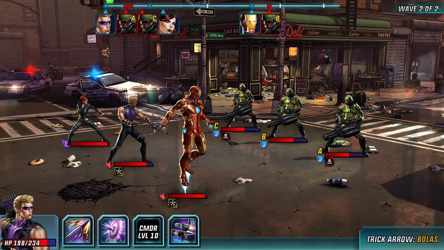 Marvel: Avengers Alliance 2 for Android - Assemble the Avengers