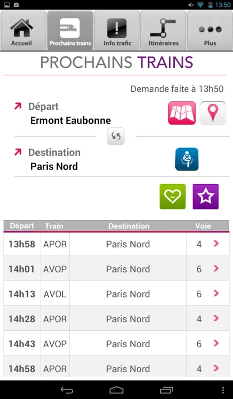 SNCF Transilien for Android - Seamless Train Travel