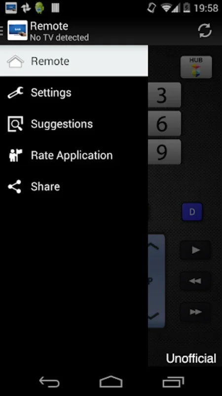 Sam Remote TV for Android - Control Your Samsung TV Effortlessly