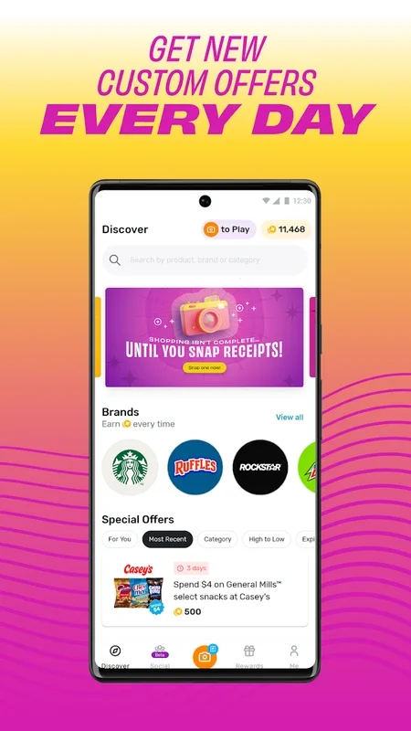 Fetch for Android - Earn Rewards with Every Purchase