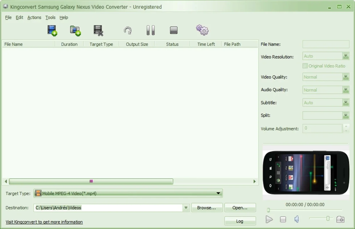 Samsung Galaxy Nexus Video Converter for Windows - Convert and Send Videos Easily