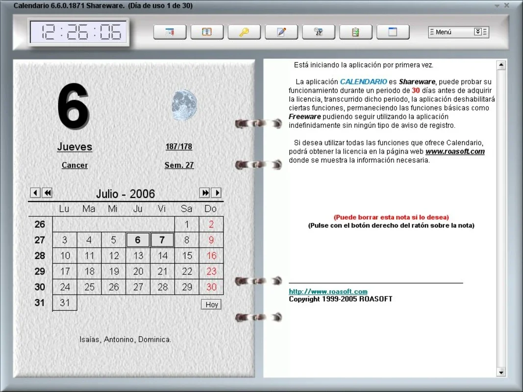 Calendario 7 for Windows - A Comprehensive Personal Planner