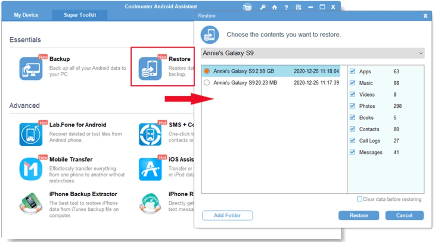 Coolmuster Android Assistant for Windows: Simplify Device Management