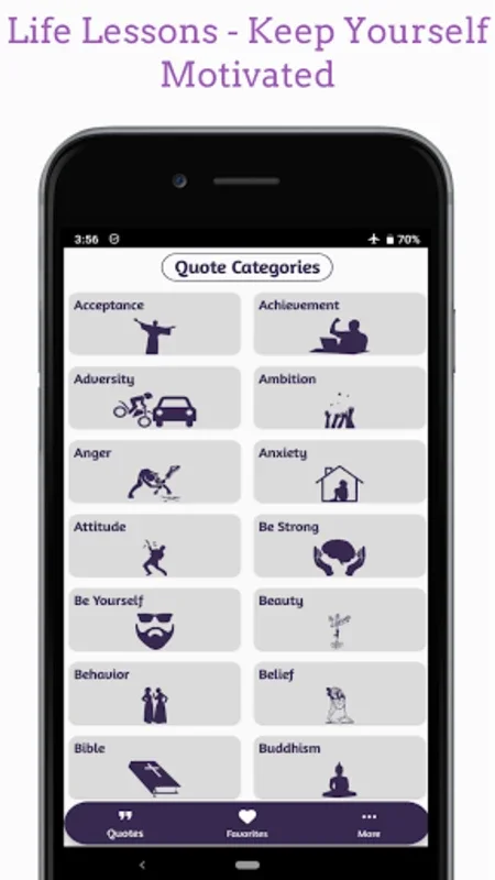 Life Lessons - Keep Yourself Motivated for Android: Daily Inspiration