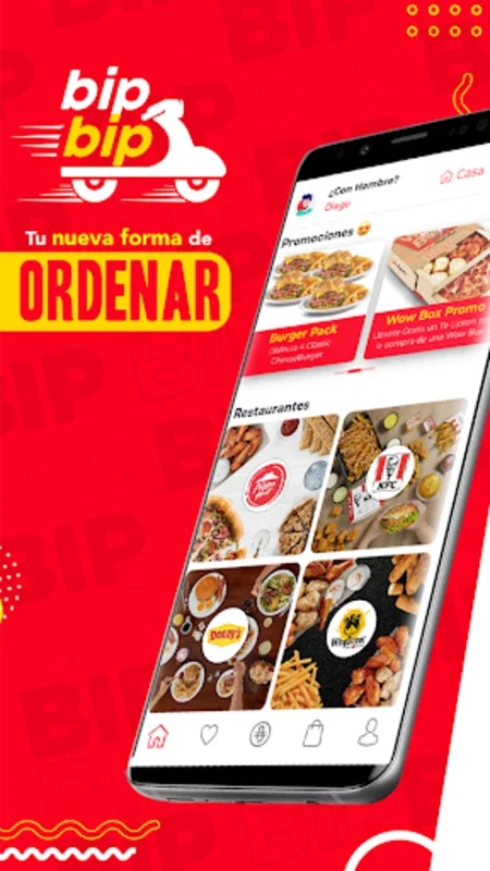 Bip Bip for Android - Streamlined Food Ordering