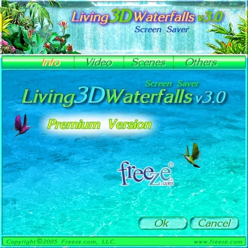 Free Living Waterfall 3 for Windows - A Serene Virtual Paradise