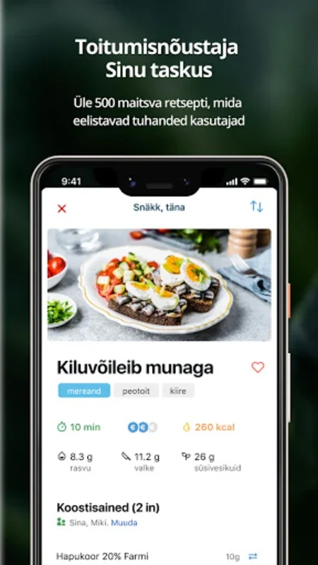 Erik Orgu for Android - A Popular App by Dietless OÜ