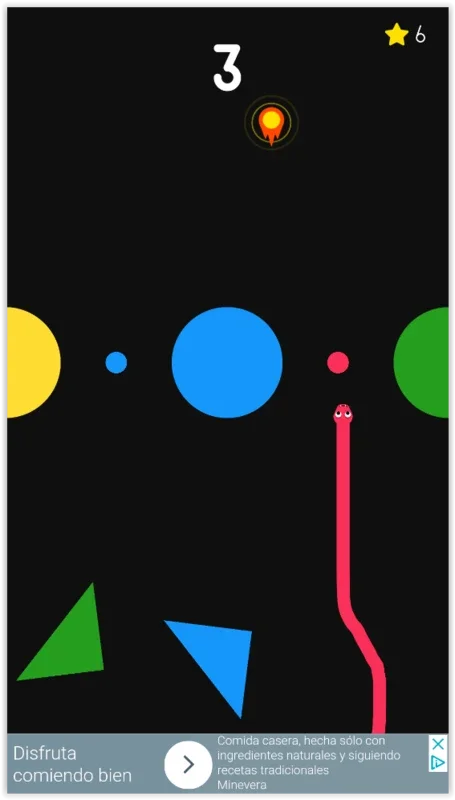 Color Snake for Android - Overcome Color-Matched Obstacles