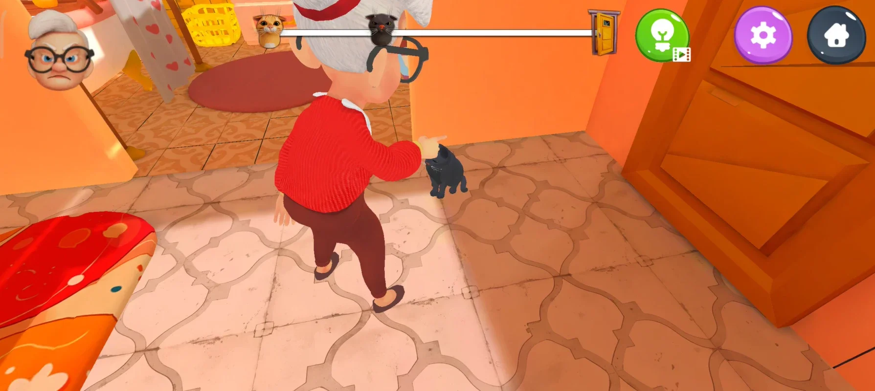 Cat And Granny for Android: A Mischievous Feline Adventure