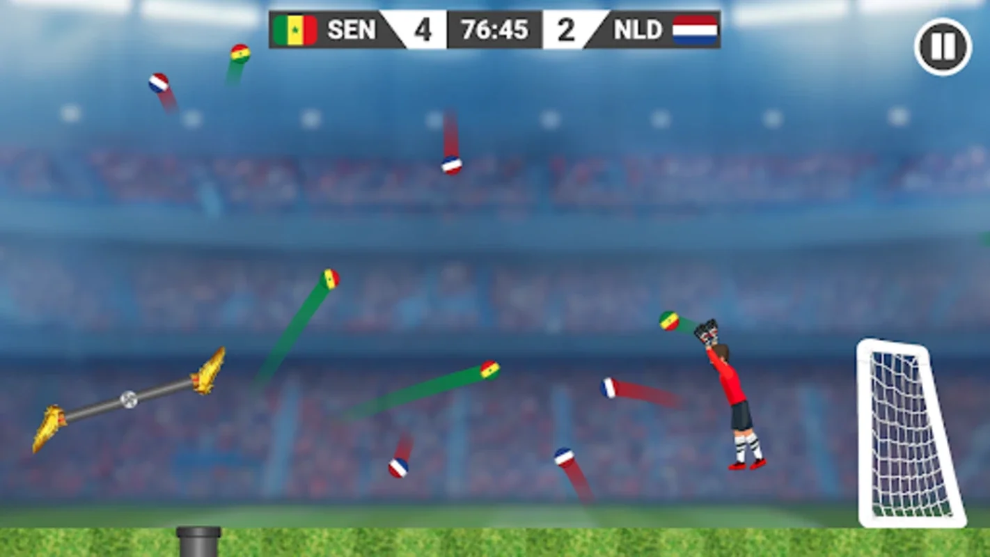 Marbles vs. Keeper for Android - Immerse in Marble Soccer