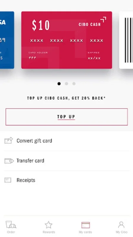 CIBO for Android - A Convenient Coffee App with Rewards