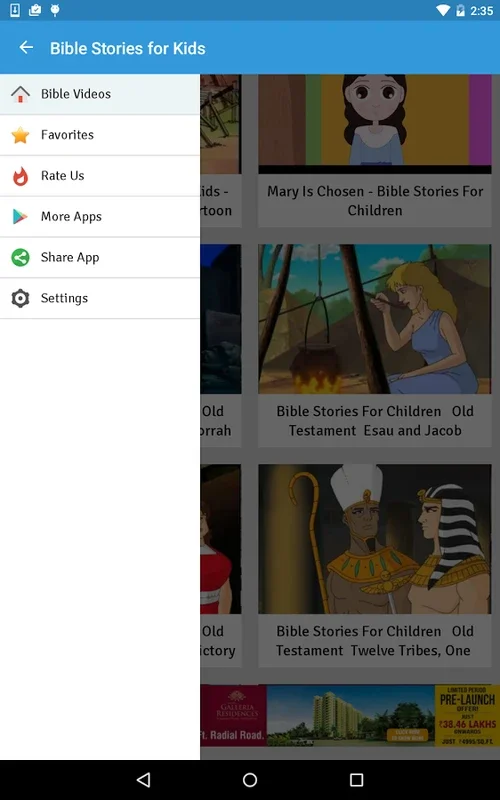 Bible Stories for Kids for Android - Engaging Tales