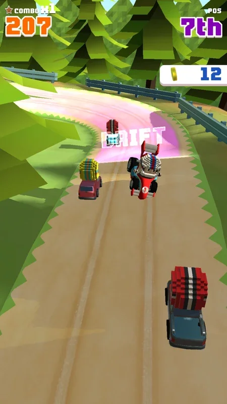 Blocky Racer for Android - Thrilling Racing Game