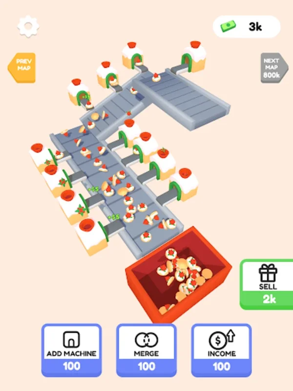 Dessert Factory Idle for Android - Manage Your Sweet Factory