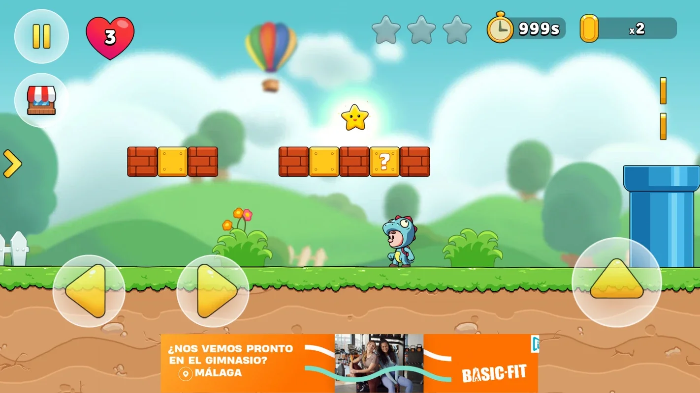 Pop's World - Running game for Android: Endless Platforming Fun