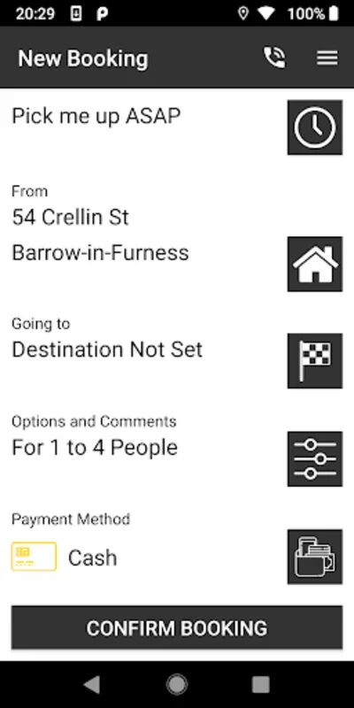 Acacia Taxis Barrow for Android - Streamline Your Travel