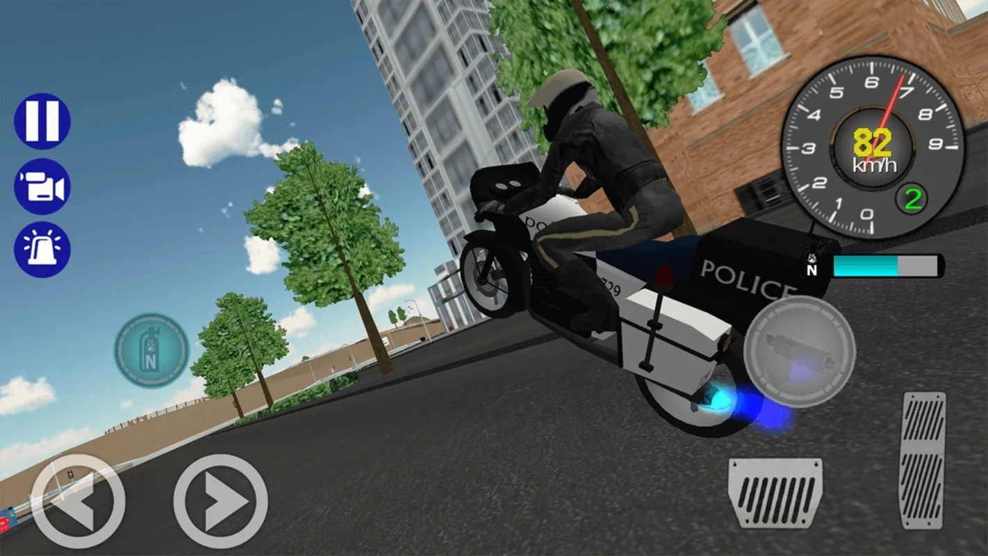 Police Motorbike Road Rider for Android - Safeguard the City