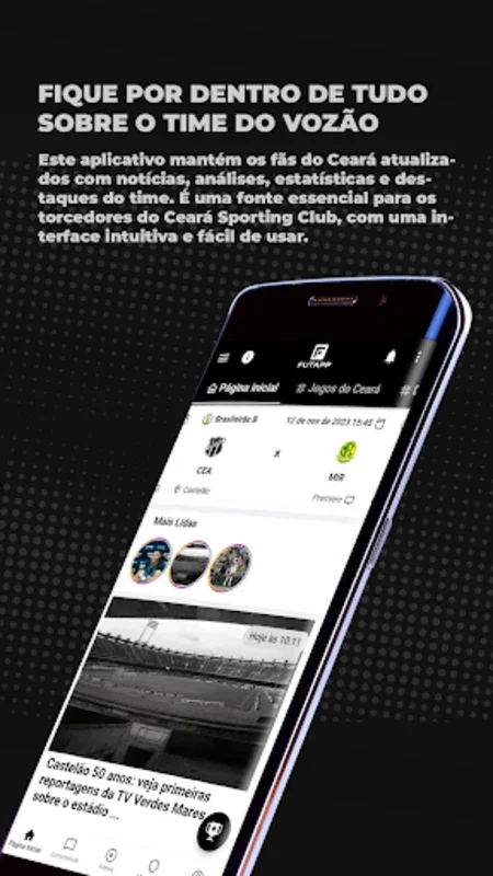 FUTAPP - Ceará for Android: Unbeatable Football Experience