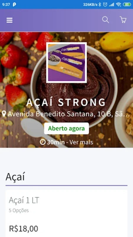 Açaí Strong for Android: Streamline Delivery