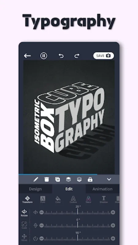 TENADA: 3D Animated Text Art for Android - Unleash Creativity