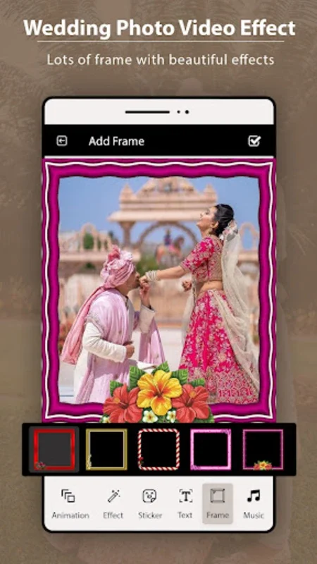 Wedding Photo Video Effect for Android - Create Personalized Videos