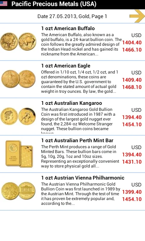 Gold Investment for Android - Smart Investment Choice