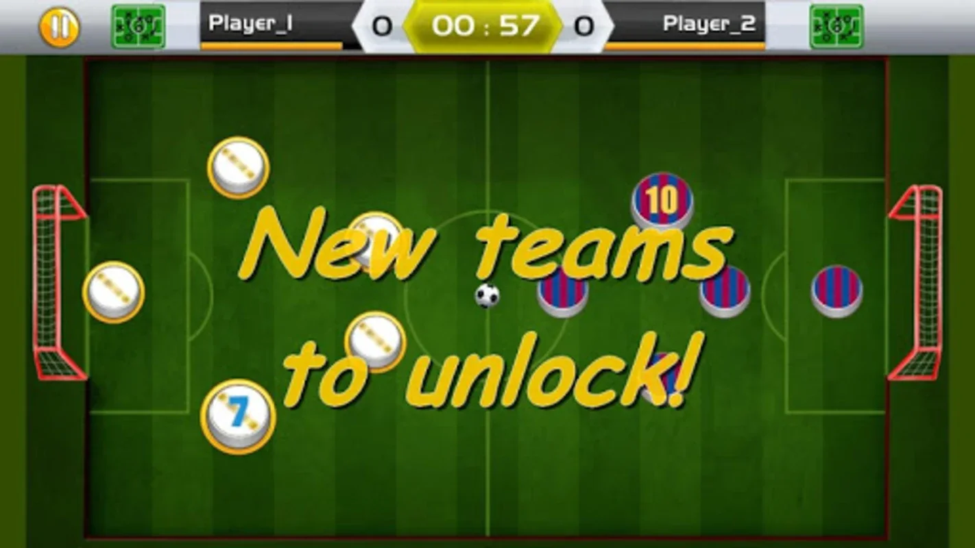 2 Player Finger Soccer for Android - No Downloading Needed