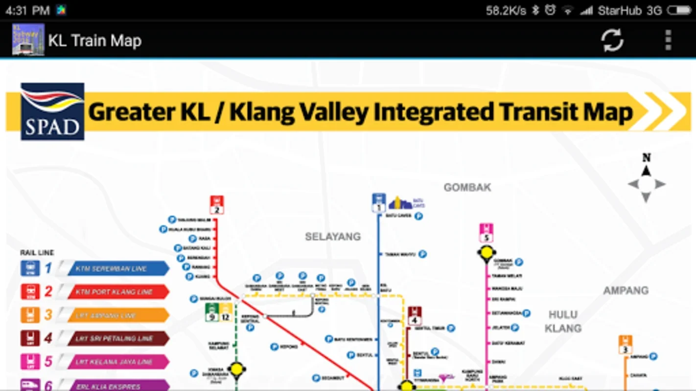 Kuala Lumpur (KL) MRT Map 2023 for Android - Seamless Navigation