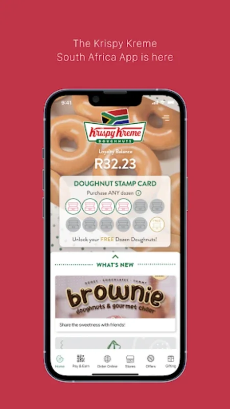 Krispy Kreme South Africa for Android: Rewards and Deals