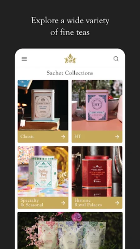 Harney & Sons Fine Teas for Android: A Premium Tea Experience