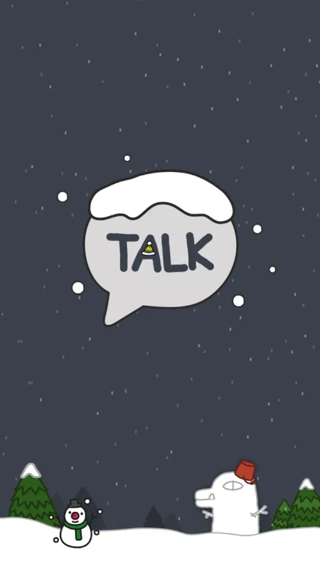 Winter Story for Android - Transform Your KakaoTalk with a Festive Theme