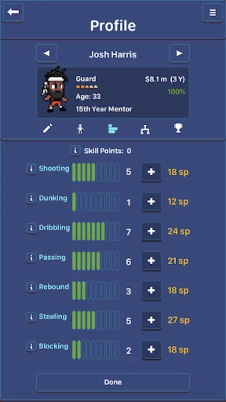 Hoop League for Android - Strategic Basketball Management